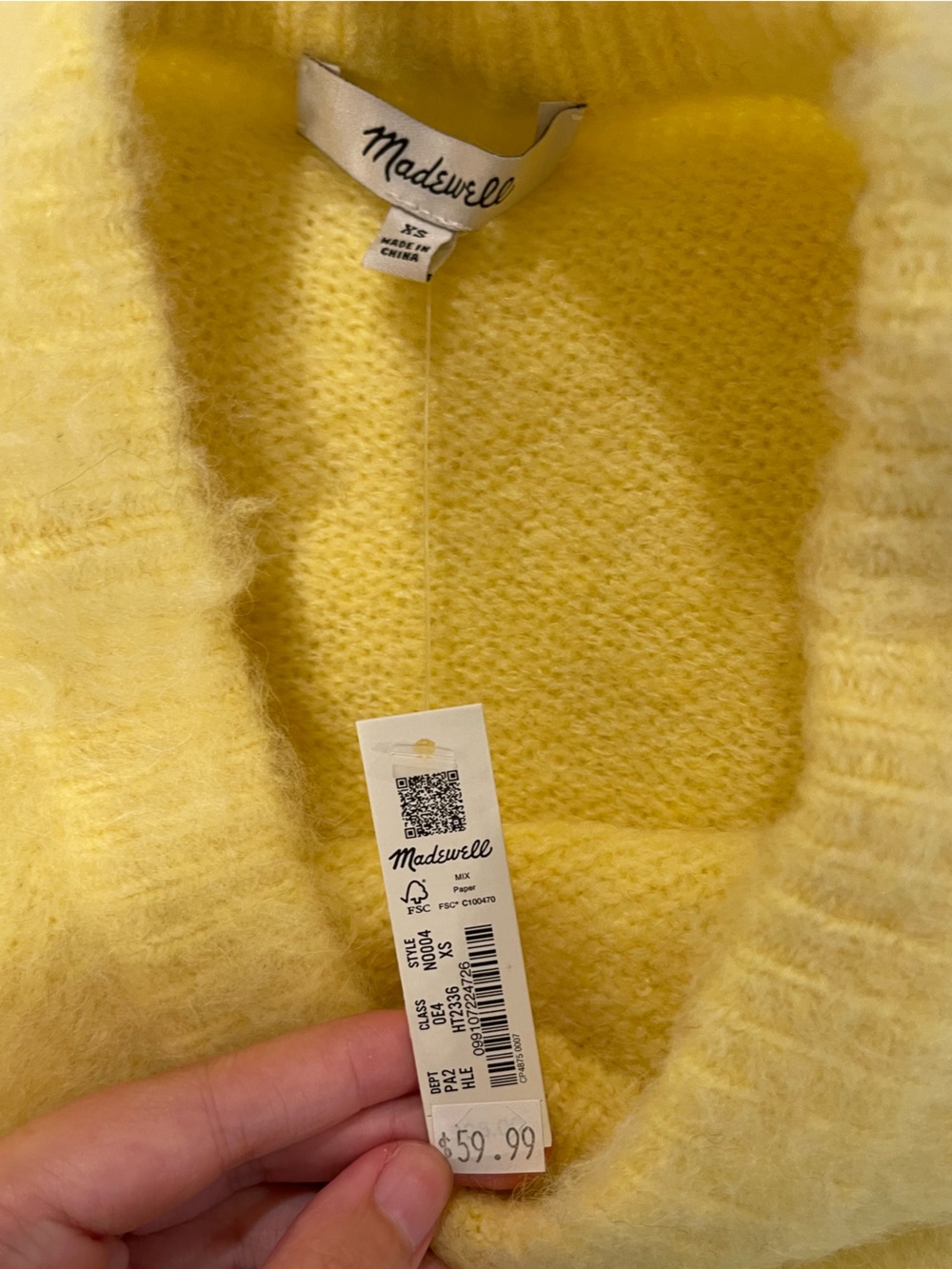 Madewell Brushed Alpaca Blend Sweater - Picture 7 of 10